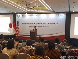 Pengusaha AS, Jepang dan RI Kumpul di HI Bahas Gas Alam Cair