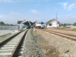 Jalur Ganda Stasiun Palur-Kedungbanteng Resmi Beroperasi