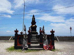Foto: Pantai Sanur Pasca Kejadian Orang Ambil Uang Sesajen Foto: Pantai Sanur Pasca Kejadian Orang Ambil Uang Sesajen