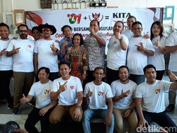 Kampanye Damai, Pengusaha Muda Solo Deklarasikan 01+02 = Kita