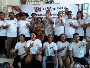 Kampanye Damai, Pengusaha Muda Solo Deklarasikan 01+02 = Kita Kampanye Damai, Pengusaha Muda Solo Deklarasikan 01+02 = Kita