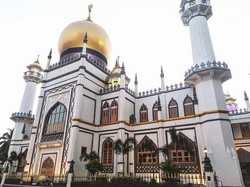 Masya Allah, Megahnya Masjid Sultan di Singapura