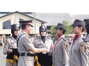 Bripda Risda, Anak Buruh Bangunan Jadi Lulusan Terbaik Sekolah Polwan 2019