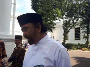Surya Paloh Pimpin Ulama Aceh Temui Jokowi di Istana Negara