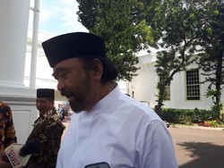 Surya Paloh Pimpin Ulama Aceh Temui Jokowi di Istana Negara