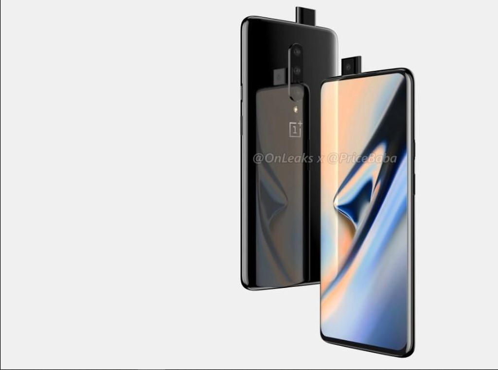 Bocoran Anyar OnePlus 7, Pakai Kamera Pop-up di Depan Bocoran Anyar OnePlus 7, Pakai Kamera Pop-up di Depan