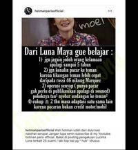 Dukungan Hotman Paris untuk Luna Maya