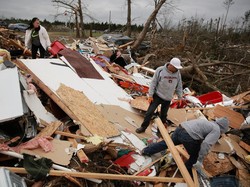 Tornado Sapu Rumah-rumah di Ohio Amerika Serikat