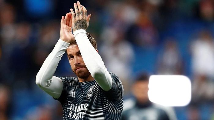 Bek sekaligus kapten Real Madrid Sergio Ramos. (Foto: Juan Medina / Reuters) Bek sekaligus kapten Real Madrid Sergio Ramos. (Foto: Juan Medina / Reuters)