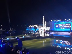 Meriahnya Kompleks Air Mancur Sri Baduga Jelang Grand Launch Vivo V15