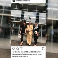 Unggahan Hotman Paris - Syahrini yang hilang