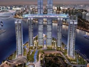 China Bangun Gedung Horizontal Tertinggi