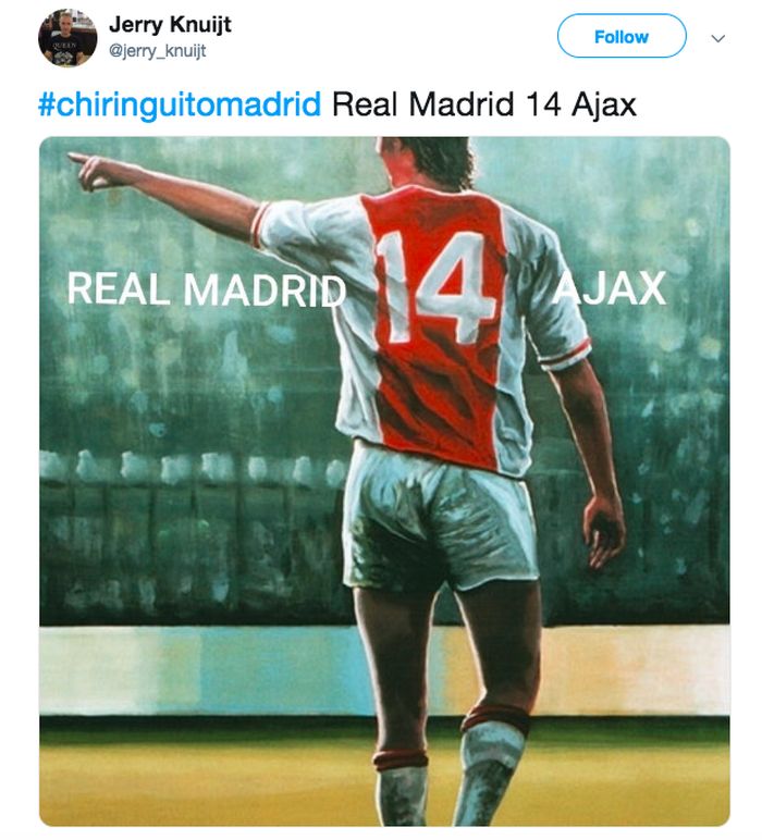 Dipermalukan Ajax Real Madrid Dihajar Meme