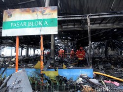 Pedagang Pasar Blok A Tuntut Kejelasan Pembangunan Pasar