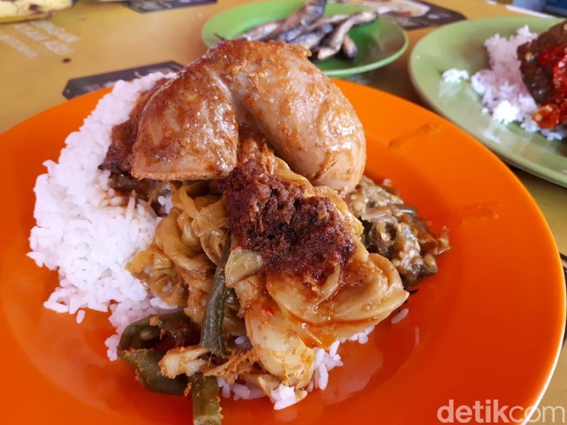 nasi kapau Hj. Zaidar