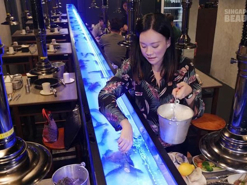 Seru! Di Resto Ini Bebas Ambil Seafood Hidup Sebelum Dimasak