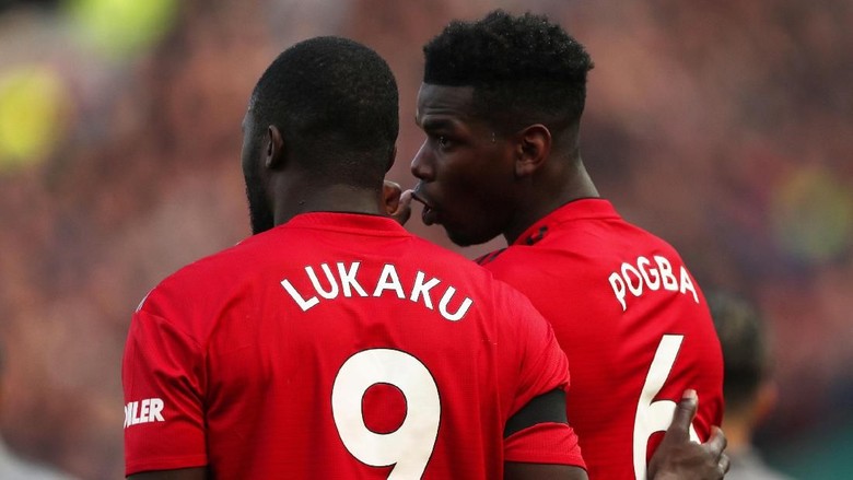 Dikabarkan Ribut dengan Pogba, Ini Kata Lukaku