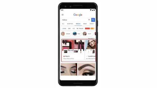 Hasil Pencarian di Google Image Bakal Berhias Iklan