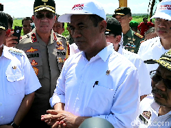 Mentan Sebut Optimalisasi Lahan Bisa Tingkatkan Produktivitas