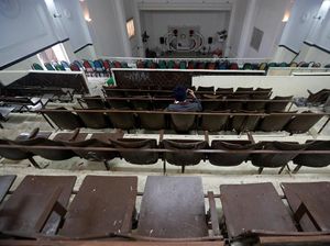 Gedung Bioskop Pertama di Tepi Barat Ini Jadi Balai Pernikahan