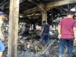 Puslabfor Cek Kebakaran TPS Blok A Kebayoran Baru