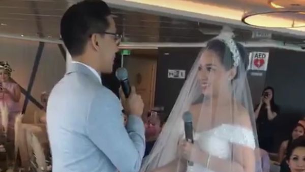 Yang Tak Terlupakan dari Pernikahan Yuanita Christiani di Kapal Pesiar