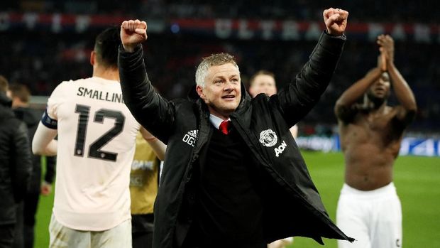 Solskjaer antar Man United lolos ke perempat final Liga Champions.