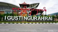 Suasana Bandara Ngurah Rai yang Senyap Saat Nyepi