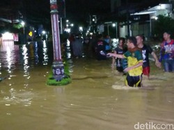 Hujan Deras, Sejumlah Wilayah di Trenggalek Banjir