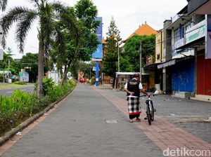 Potret Sepinya Bali Saat Nyepi