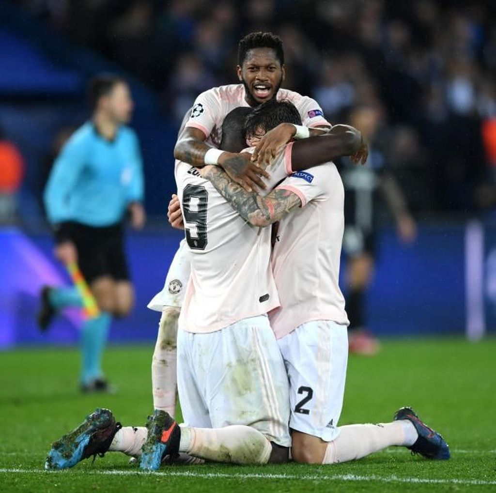 Comeback Bersejarah MU di Parc des Princes