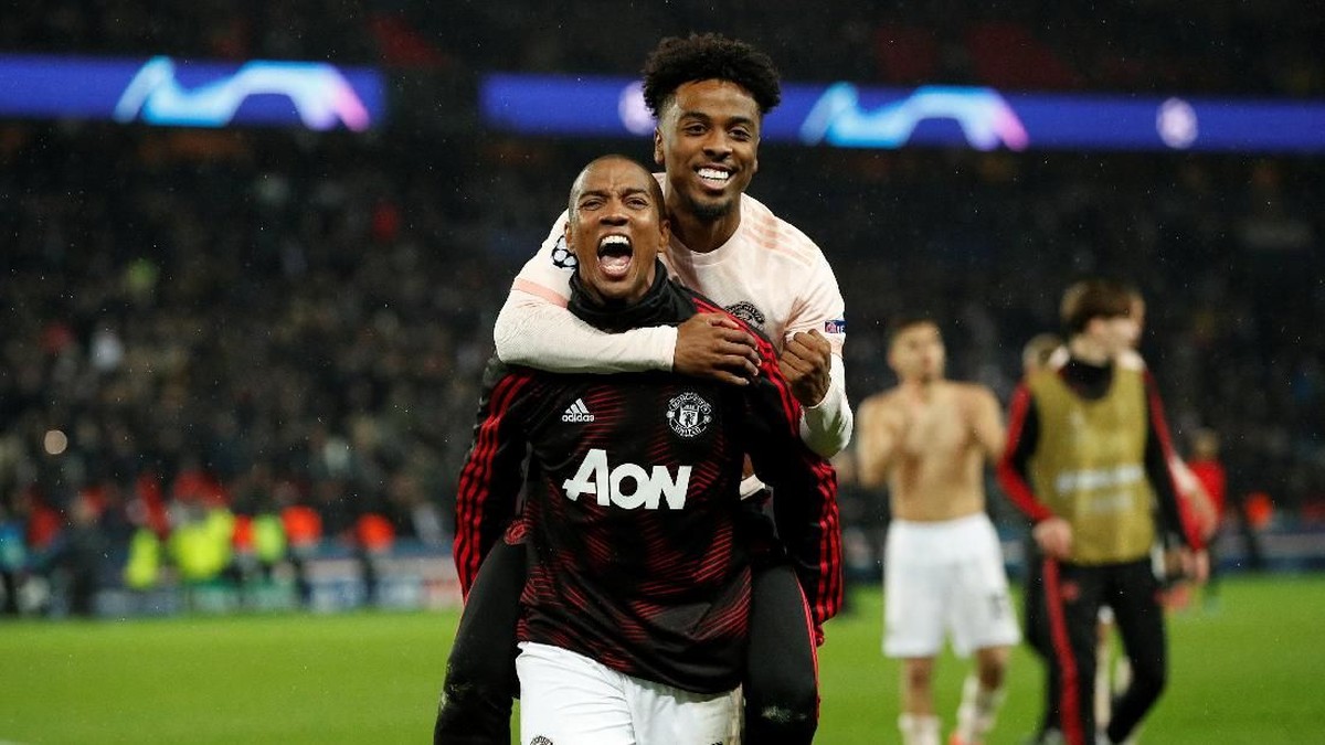 Comeback dramatis Man United di kandang PSG disebut Ashley Young sebagai pencapaian luar biasa. (Foto: John Sibley / Action Images via Reuters)