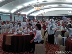 Para Istri Pensiunan TNI AL Deklarasi Dukung Jokowi-Maruf