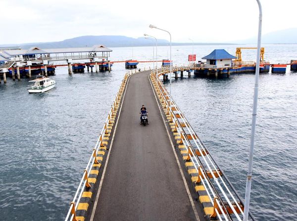 Suasana Pelabuhan Ketapang Selama Nyepi
