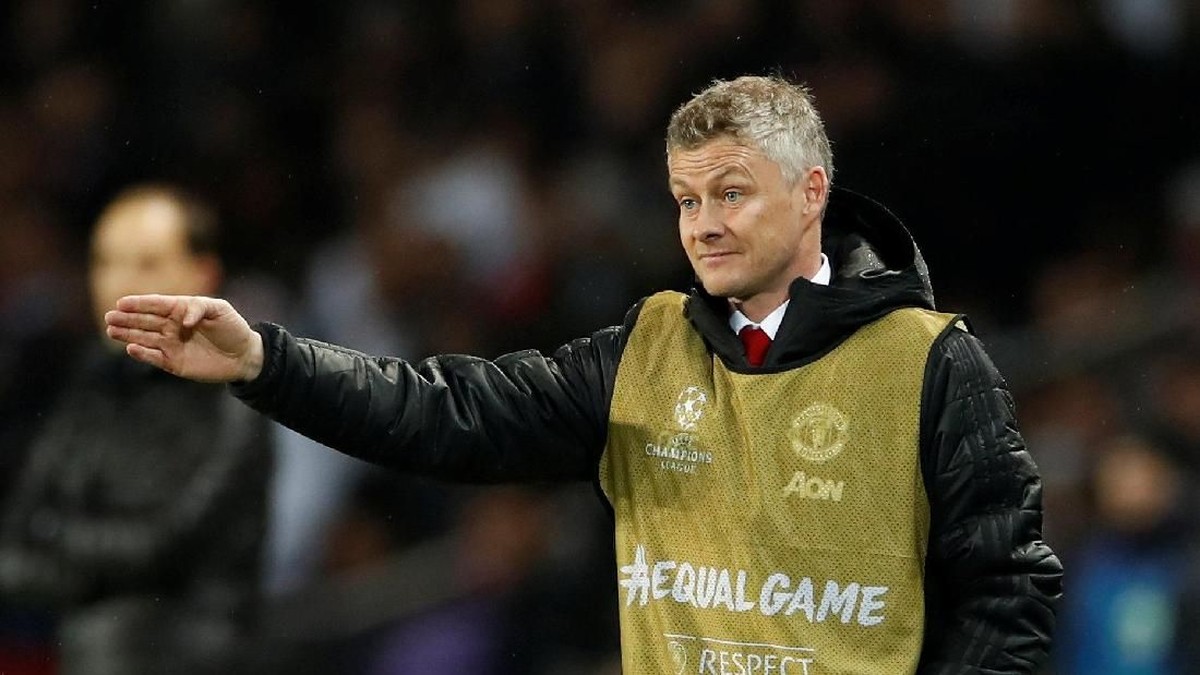 Manajer Manchester United, Ole Gunnar Solskjaer. (Foto: Christian Hartmann/Reuters)