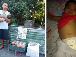 Ayah Ini Jual Bolu Pisang Untuk Kumpulkan Biaya Transplantasi Hati Sang Anak