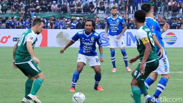 Sempat Unggul, Persib Akhirnya Takluk dari Persebaya