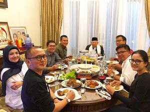 Ketika Tina Talisa Cicip Opak hingga Makan Bareng Maruf Amin