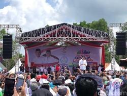 Jokowi Hadiri Deklarasi Dukungan Petani dan Nelayan Lampung