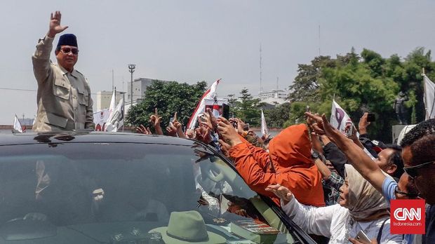 Ketua Umum Partai Gerindra Prabowo Subianto.