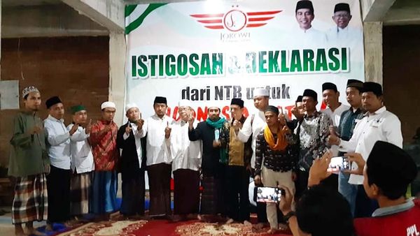 Istigosah dan Dukungan dari NTB untuk Jokowi-Maruf
