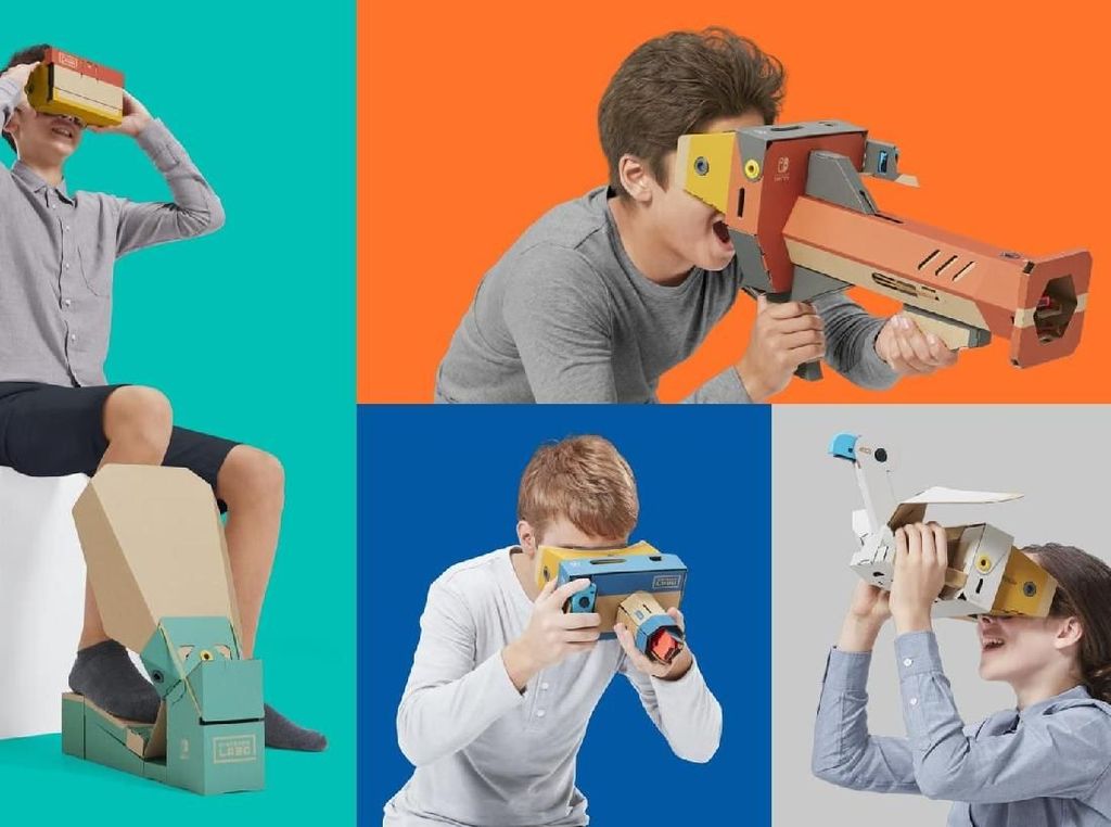 Nintendo Rilis Mainan VR untuk Switch Lewat Labo Nintendo Rilis Mainan VR untuk Switch Lewat Labo