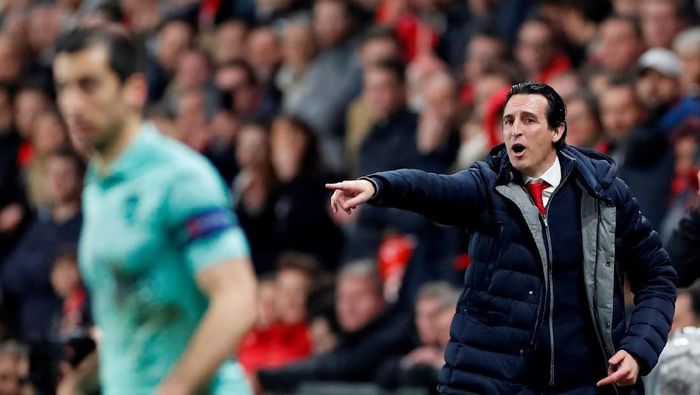 Unai Emery ditargetkan membawa Arsenal lolos ke Liga Champions musim depan. Foto: Paul Childs/Reuters Unai Emery ditargetkan membawa Arsenal lolos ke Liga Champions musim depan. Foto: Paul Childs/Reuters