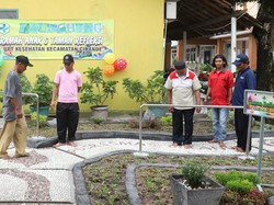 Puskesmas di Kabupaten Serang ini Dilengkapi Taman Refleksi