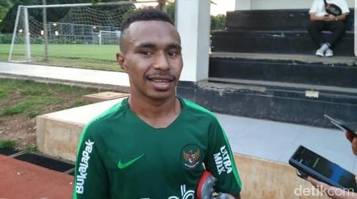 Todd Rivaldo Ferre tsudah membaik pasca cedera di latihan timnas U-23. (Foto: Amalia Dwi Septi/detikSport)