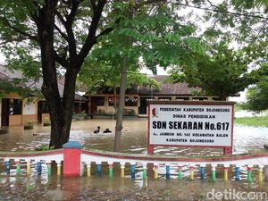 Banjir Bojonegoro Rendam 27 Desa, Kerugian Ditaksir Lebih Rp 1 Miliar