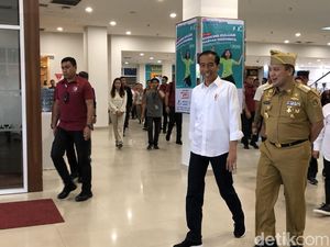 Tiba di Lampung, Jokowi Resmikan Terminal Bandara Radin Inten II Tiba di Lampung, Jokowi Resmikan Terminal Bandara Radin Inten II