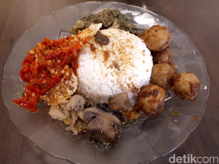 Hidangan Minang Vegetarian di Loka Padang Foto: dok. detikFood