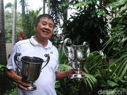 Legenda Bulutangkis Rudy Hartono Jatuh Saat Sepedaan, Dirawat di RS
