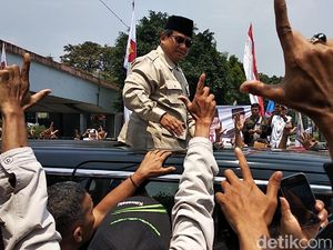 BPN Jelaskan Video Prabowo Dorong Kerumunan Orang: Itu Salaman